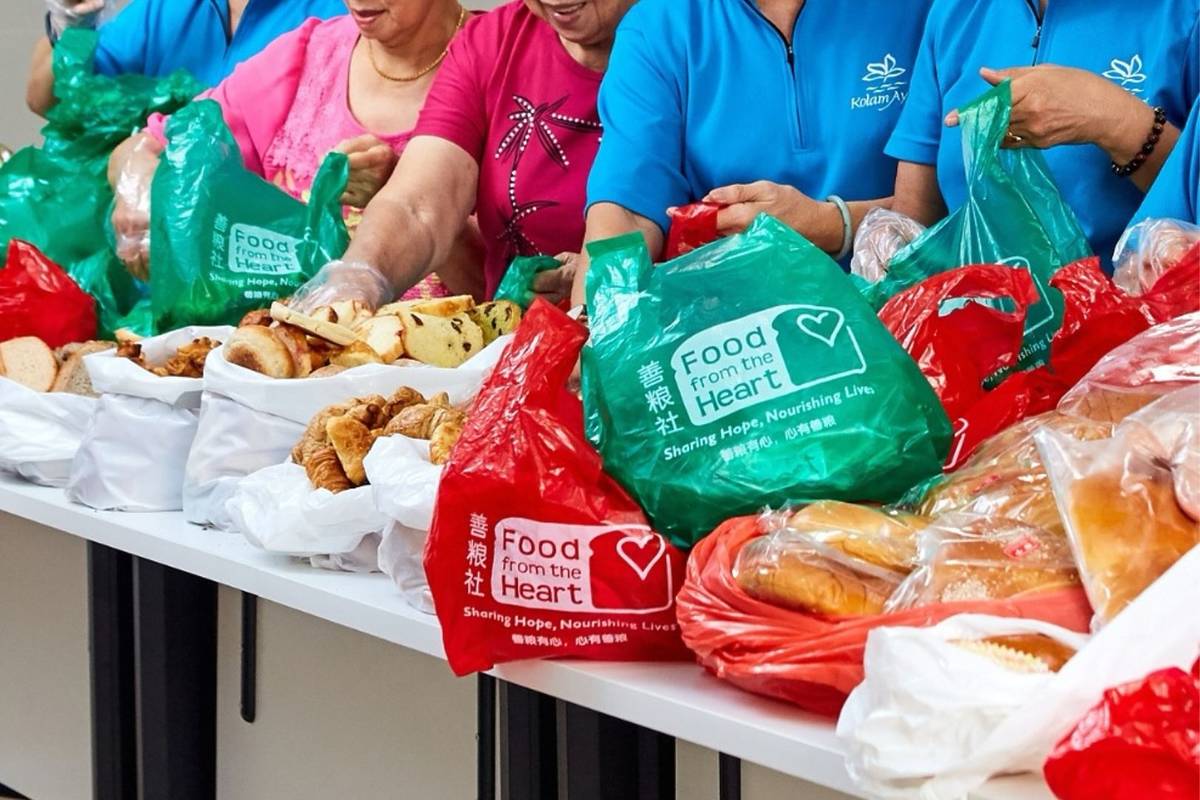 Food from the Heart donations Singapore 2025