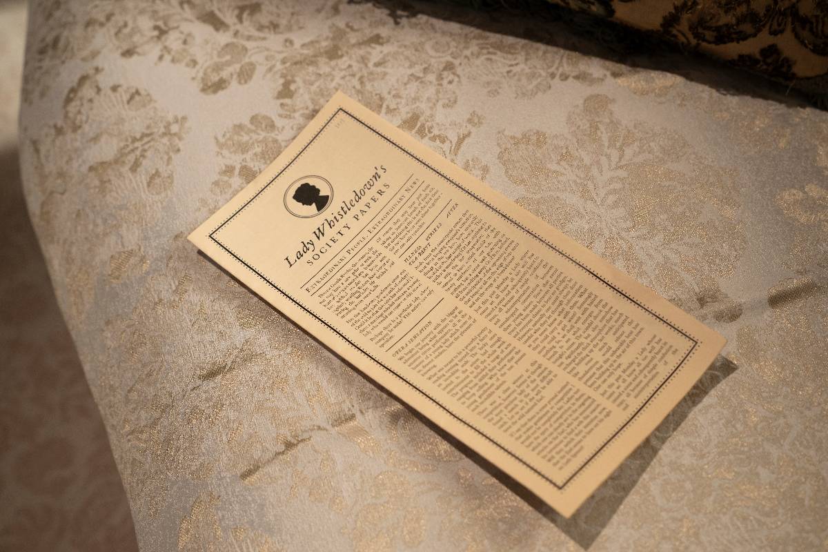 A list of Lady Whistledown article