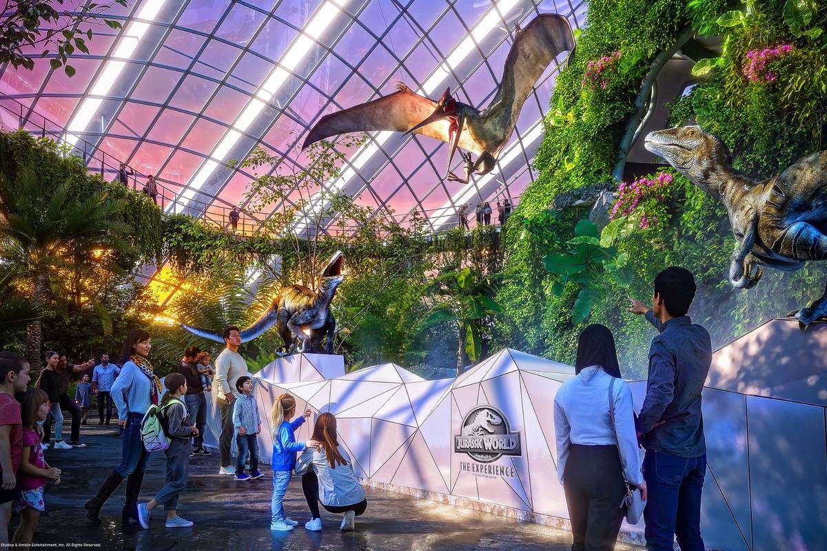Jurassic World: The Experience coming to Singapore in May 2025