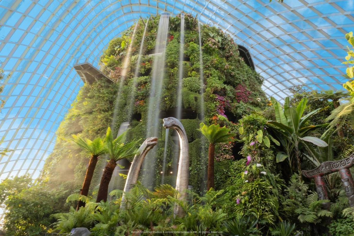 Jurassic World The Experience has opened at Gardens by The Bay 2025