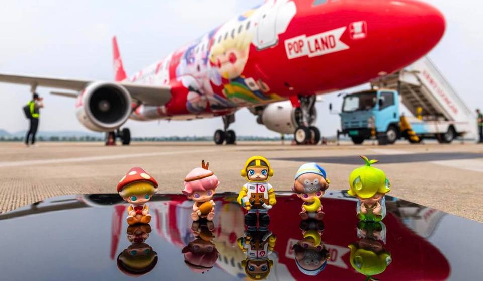 Labubu&#8217;s Colourful POP MART Themed Airplane Is Brightening Asia Skies