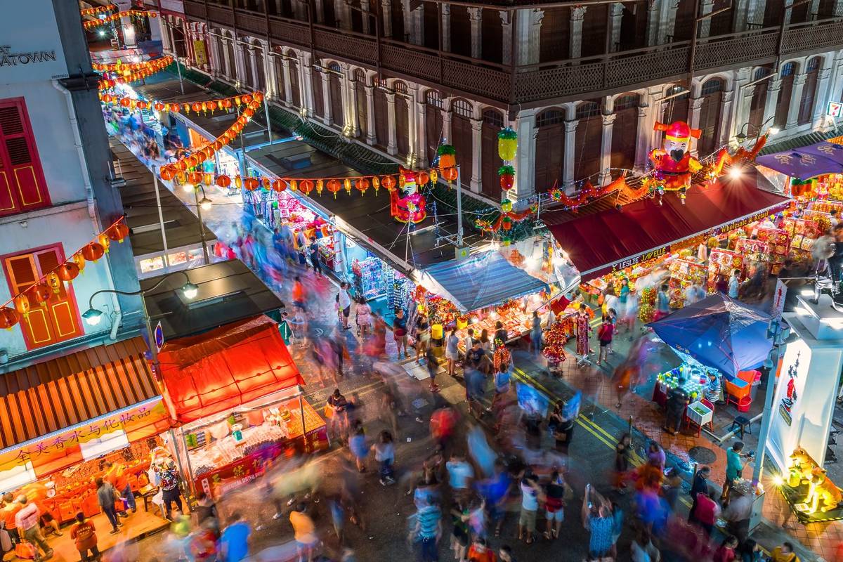 Chinatown Singapore public holiday weekends