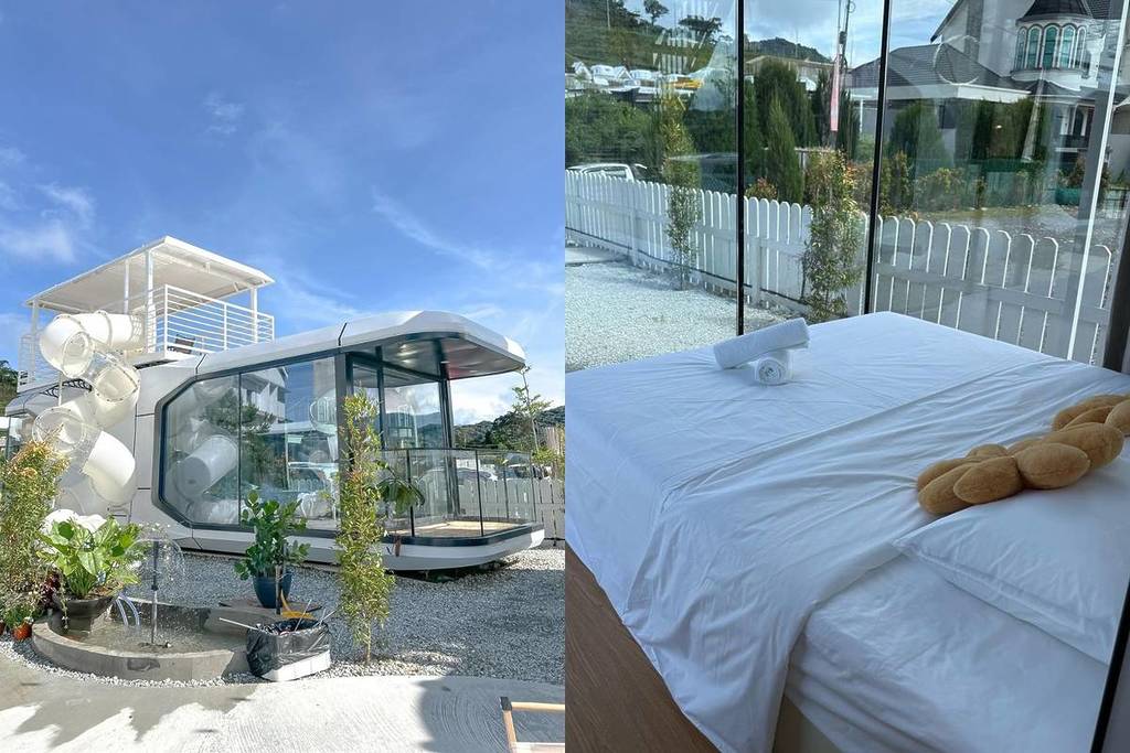 first spaceship themed hotel in Cameron highlands just 1 hour from Singapore