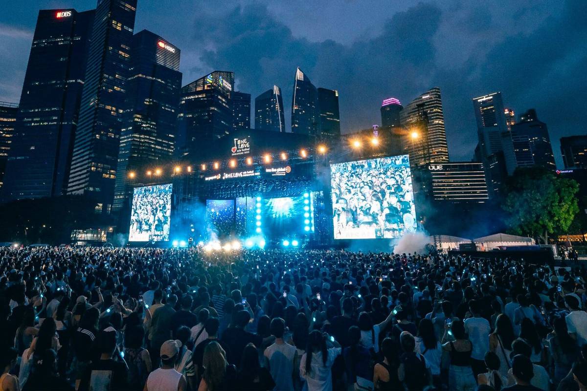 One Love Asia Festival in Singapore September 2025