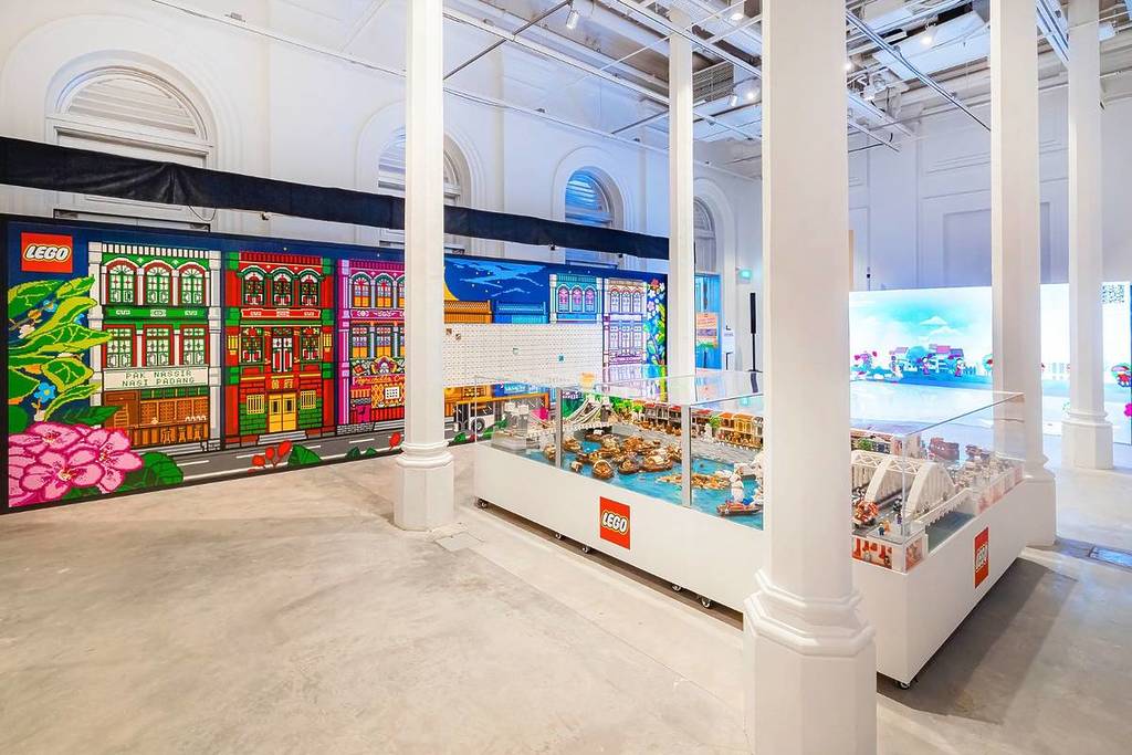 largest LEGO mural opens at National Museum of Singapore in a unique LEGO exhibition until August 9 2025