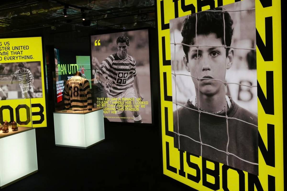 awards given to Ronaldo displayed in Hong Kong at exhibitions 2025