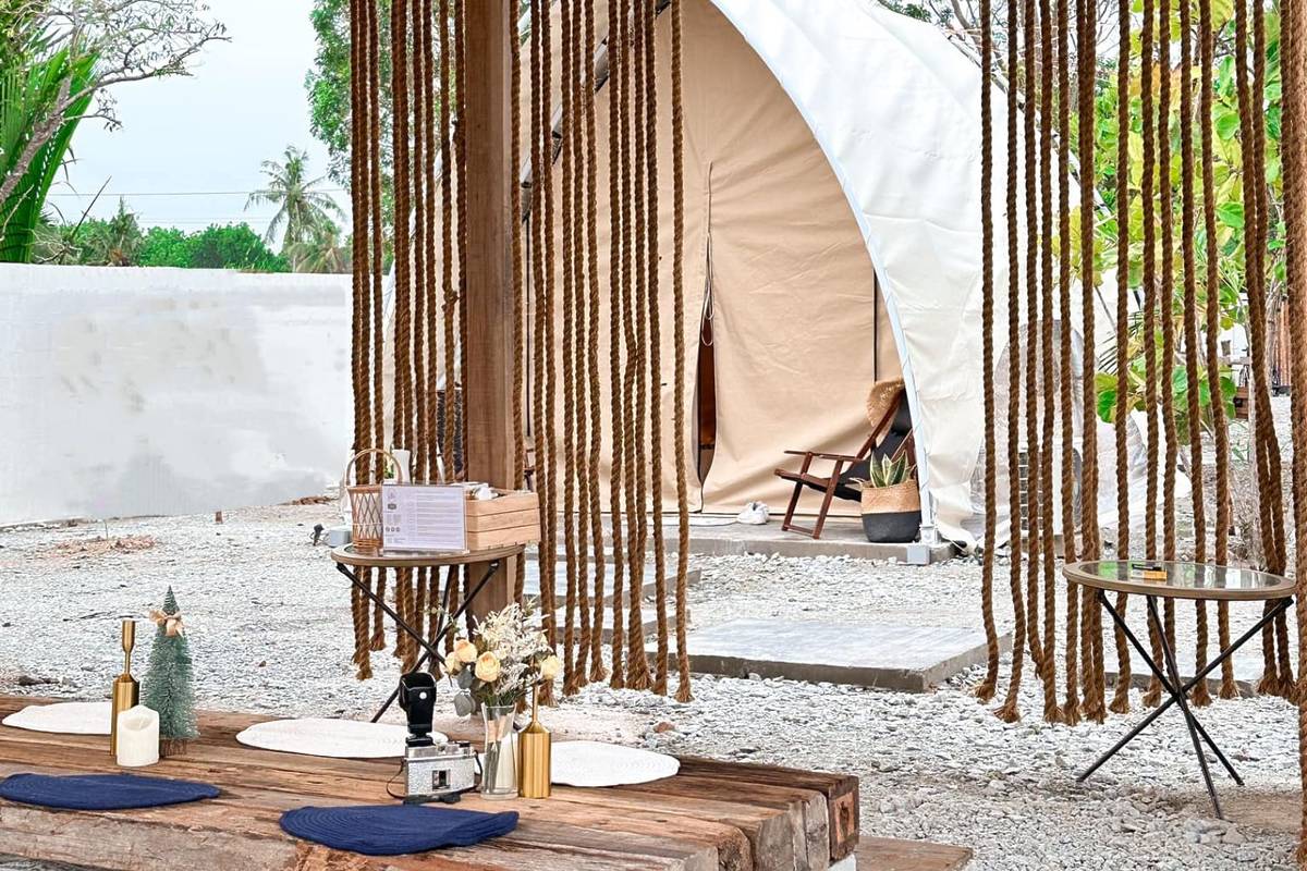 seaside glamping luxury experiences Malacca Malaysia