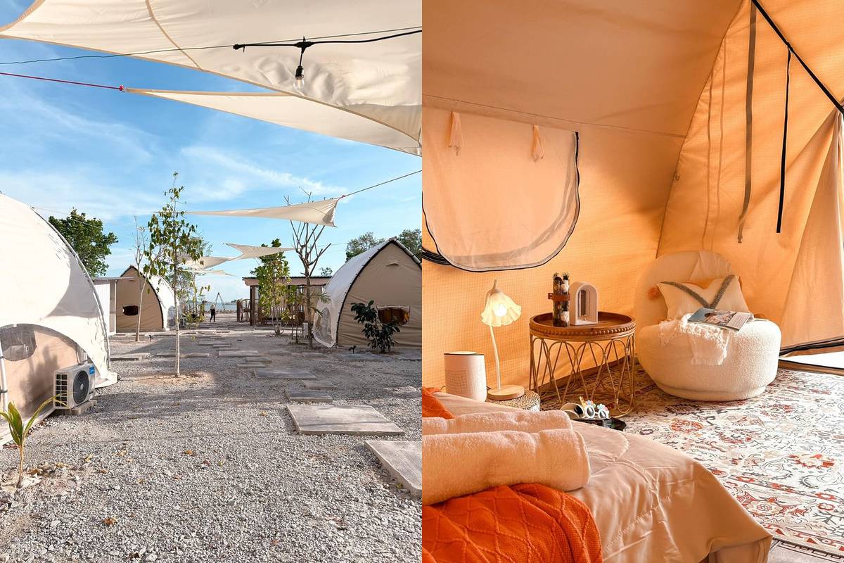 luxury campsite experiences M Glamping By The Sea