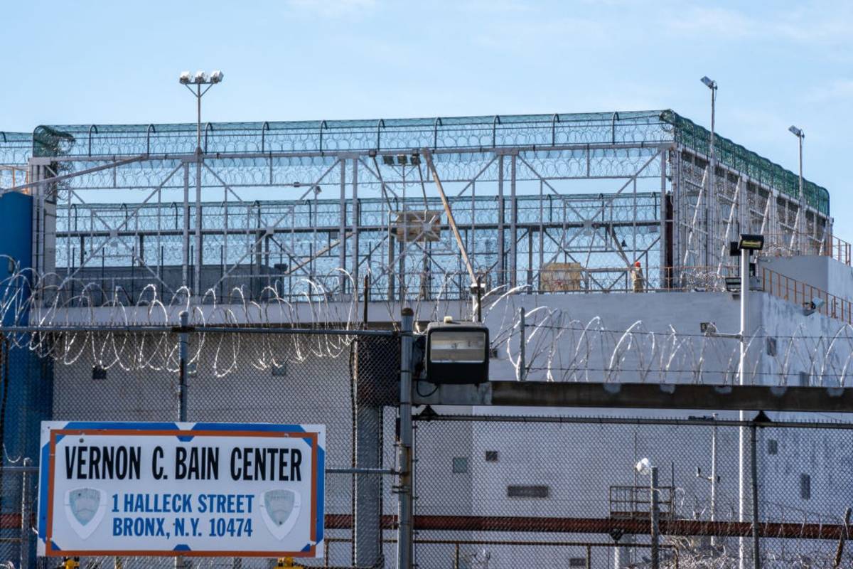 world's largest floating prison in New York
