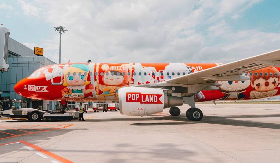 Pop Mart Themed Planes Are Now At Changi Airport—And Fans Are Excited