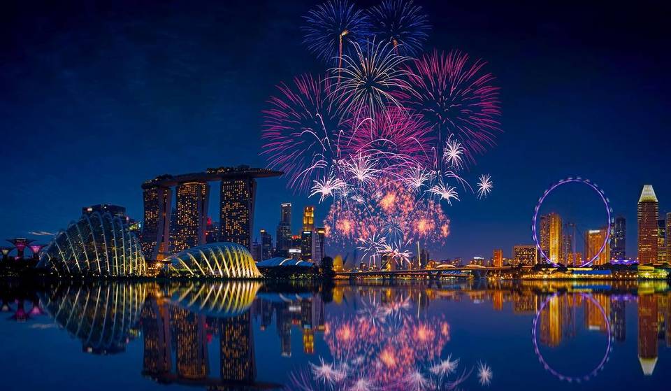 Top Spots To Watch The 2025 Singapore National Day Fireworks This Weekend