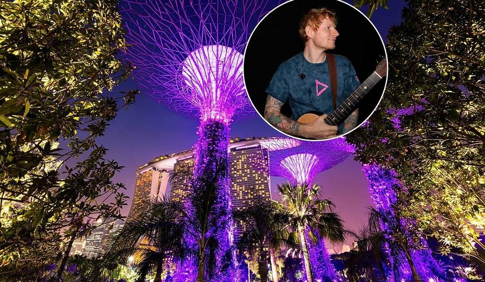 Catch A Free Ed Sheeran Light & Music Show At Gardens By The Bay This Weekend (Sept 12-14)
