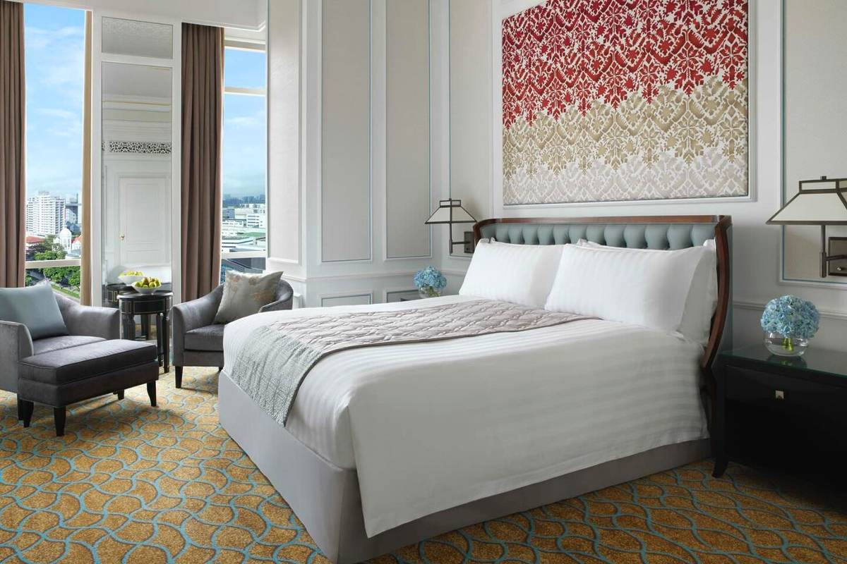 interior of InterContinental hotel Singapore