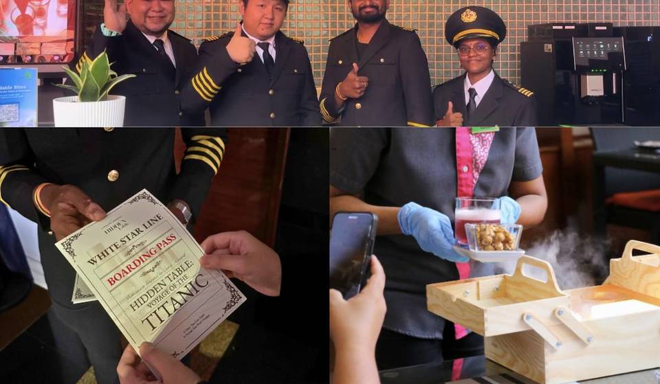 Tickets Are On Sale To A Titanic-Themed Dine In The Dark Event At The Royal Plaza On Scotts Hotel