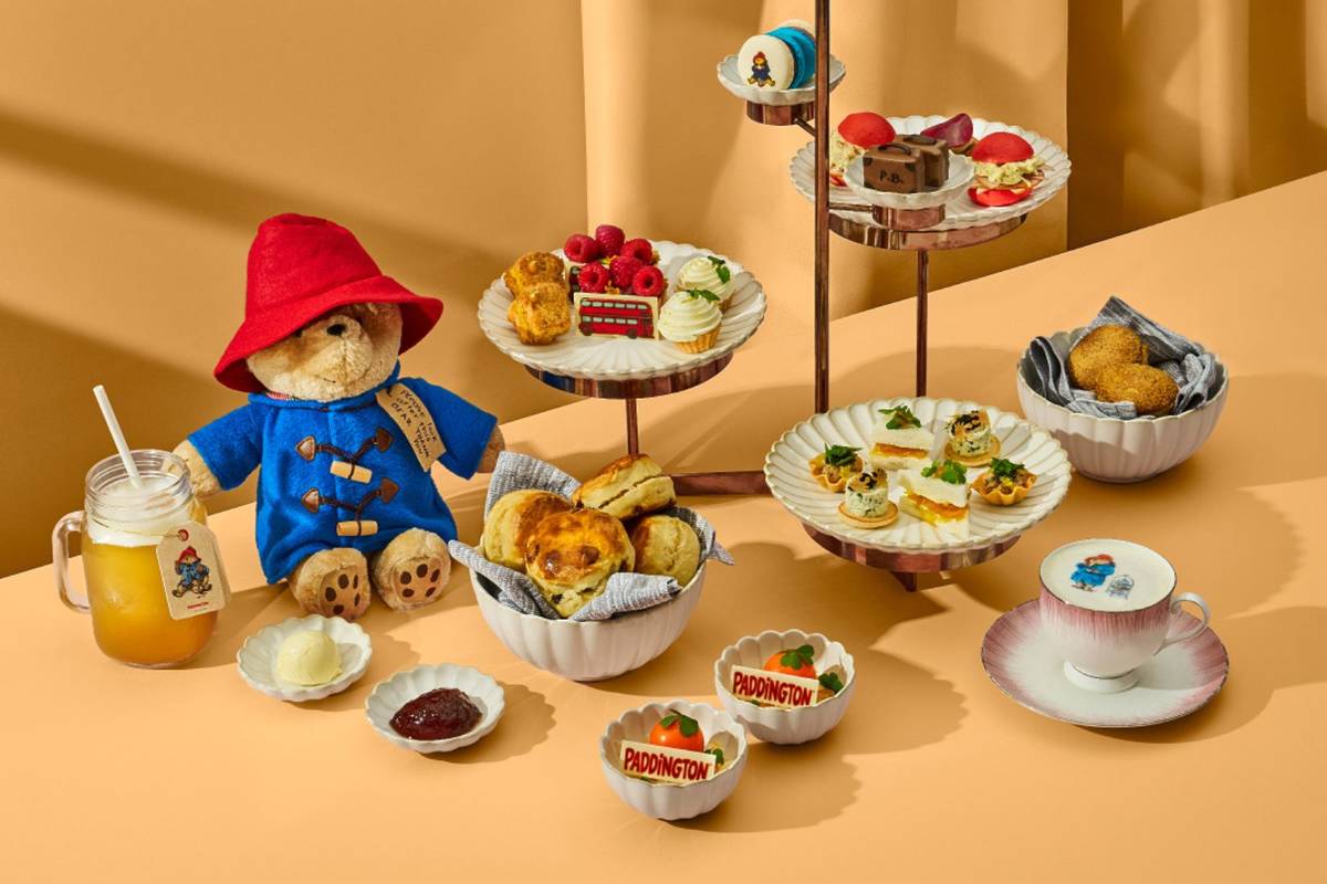 Paddington Bear High Tea at SKAI until December 31 Singapore