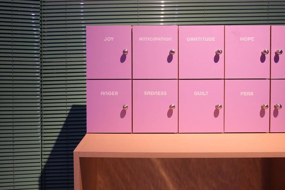 eight interactive boxes at wellness exhibition Singapore