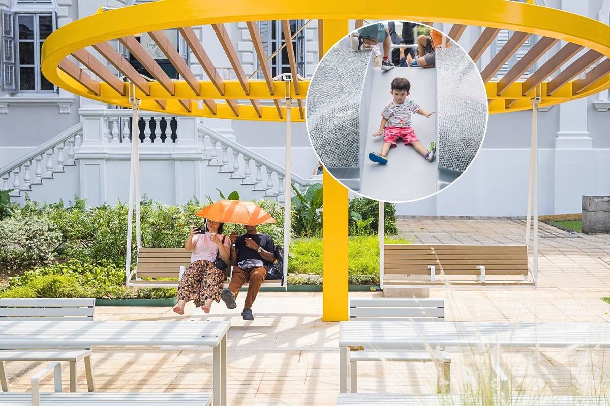 A Whale of a Tale playground at National Museum of Singapore opens first intergenerational playground free things to do