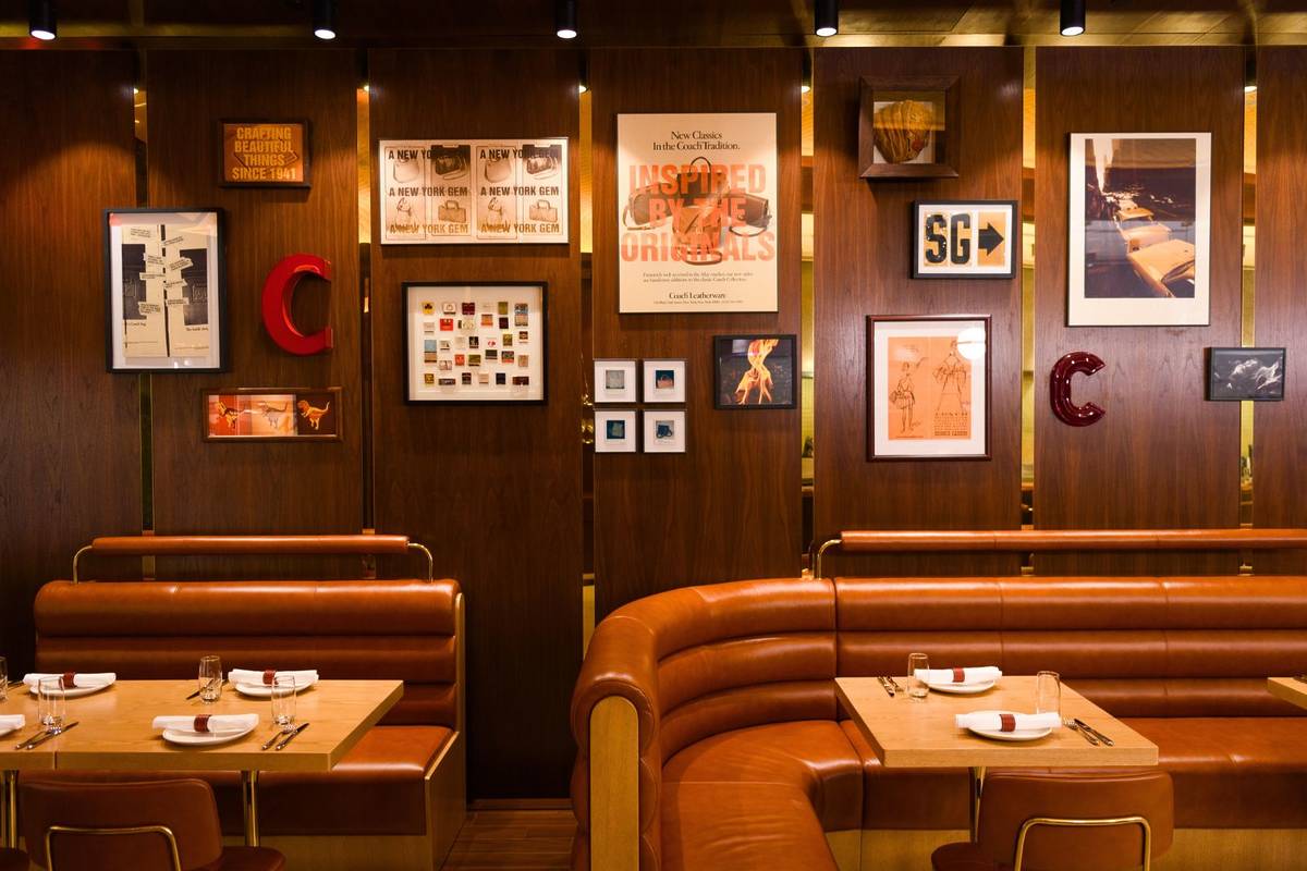 Coach Restaurant interior NYC Singapore