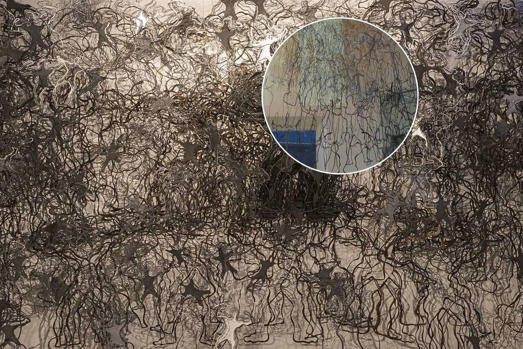 new free exhibition with a 6-metre-tall steel forest in Singapore November 2025  Being Human: Forging Fields of Experience