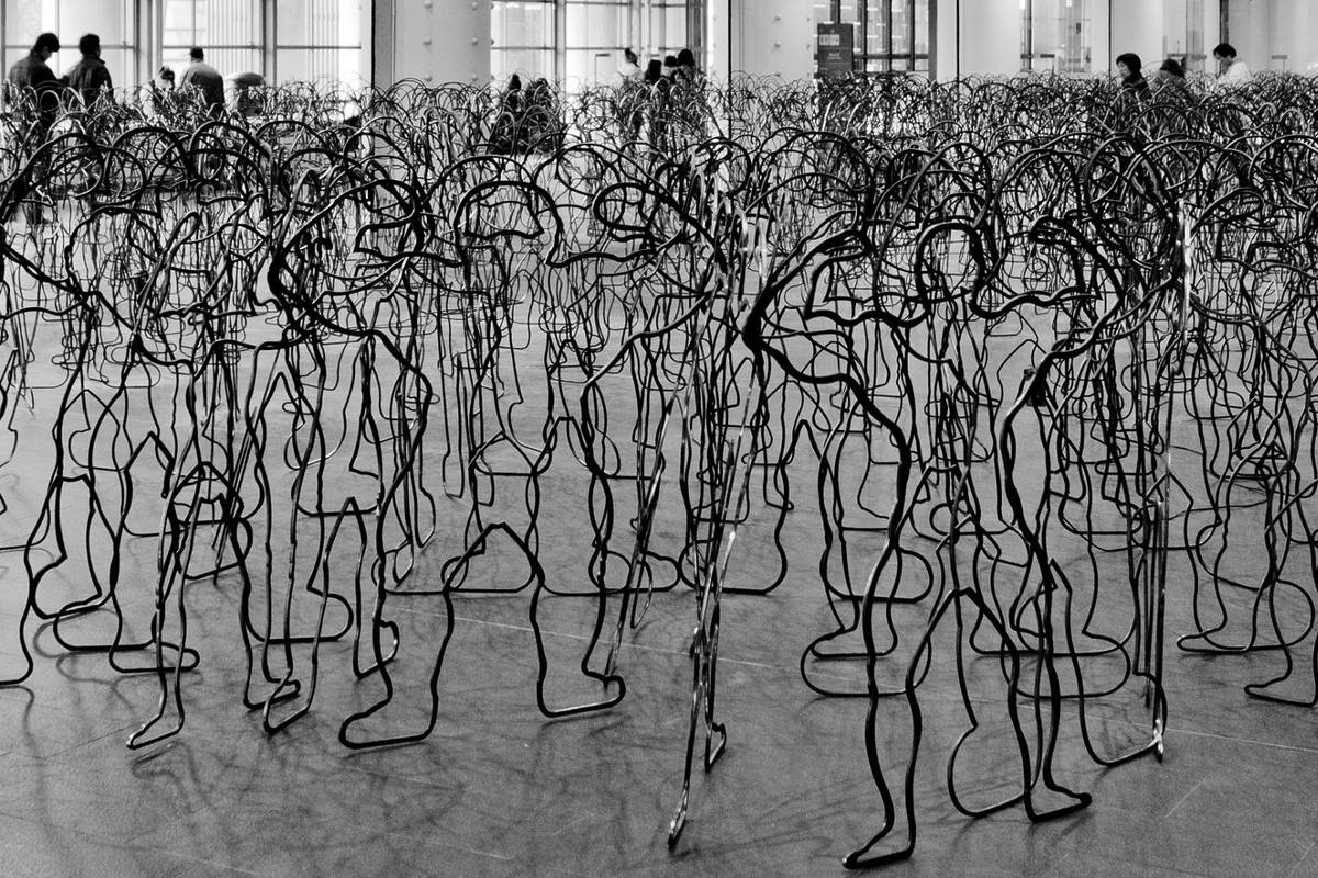 Being Human Steel Forest exhibition in Singapore