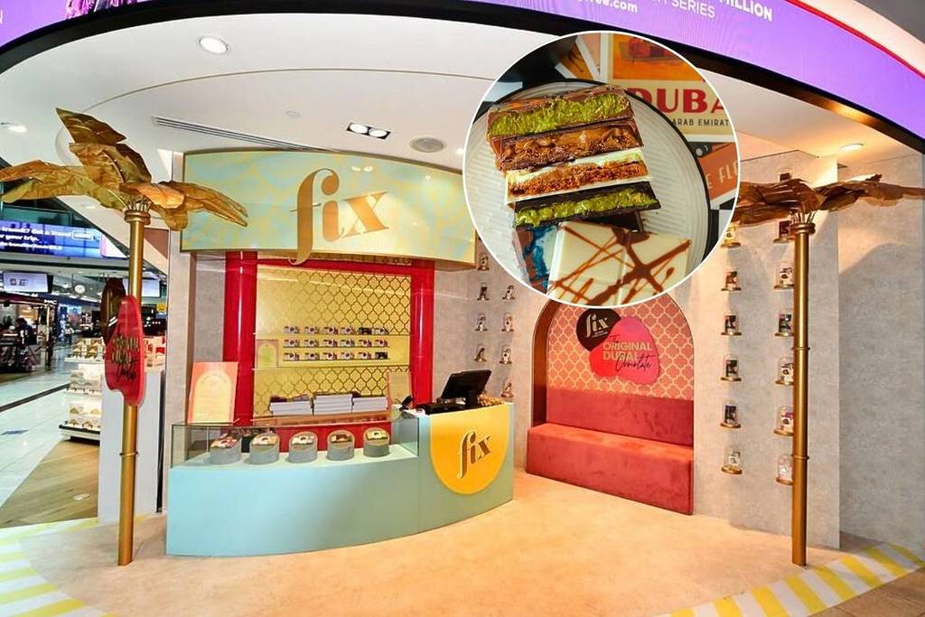 Viral Dubai FIX Chocolate Bars Launch In Singapore For First Time
