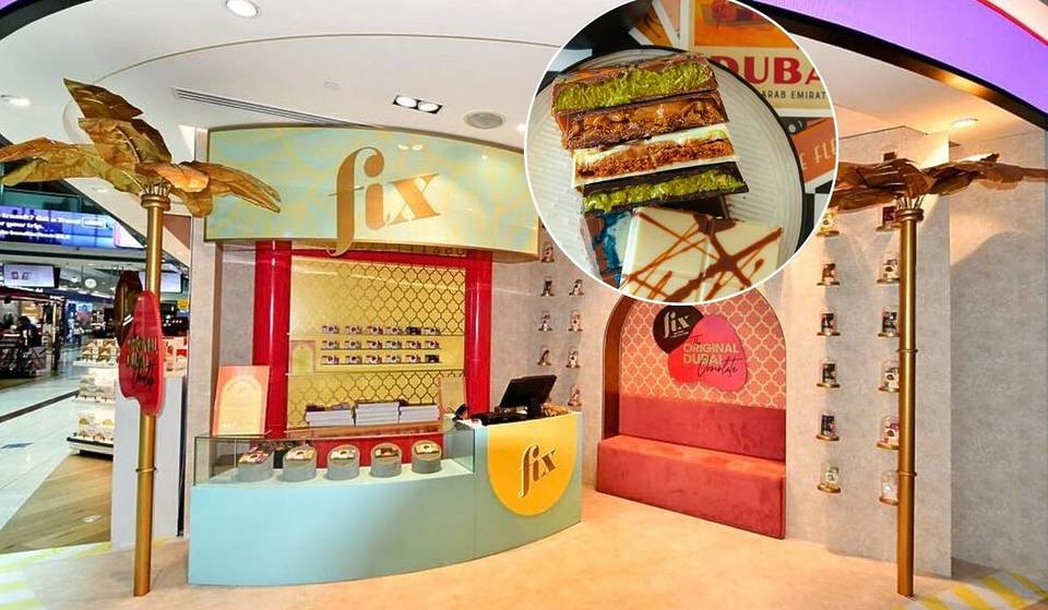 Try Dubai&#8217;s Viral Chocolate Bars For The First Time In Singapore—FIX Dessert Chocolatier Opens At Changi Airport For Limited Time!