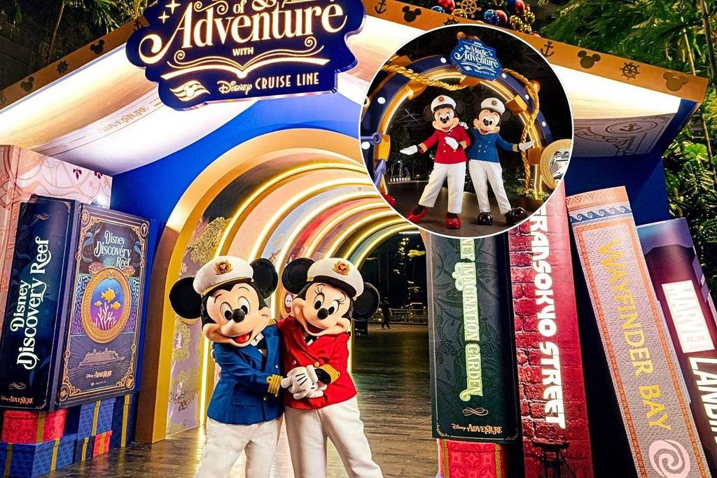 Changi Airport and Jewel unveil Southeast Asia's biggest Disney cruise Christmas event and expect Disney photo spots, free daily snowfall, a Disney Cruise Line giveaway and more