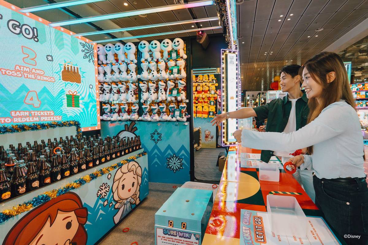 Disney carnival for Christmas 2025 in Singapore