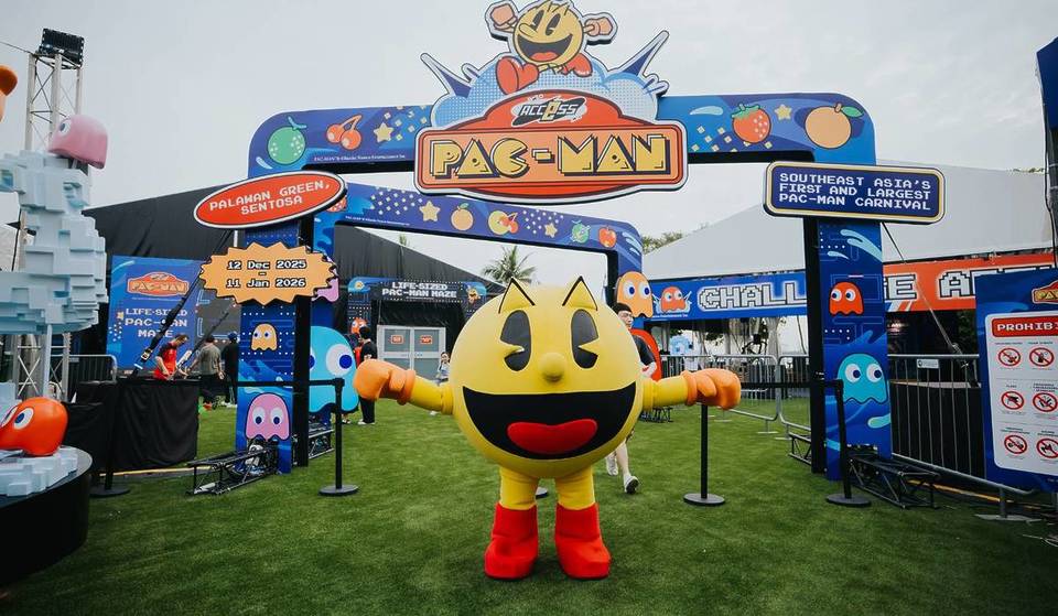 This Epic PAC-MAN Experience In Sentosa Lets You Step Into The Game, But It’s Coming To An End Soon