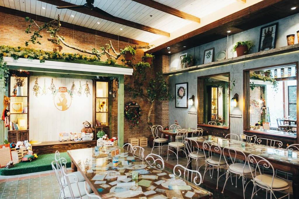instagrammable interior at Mary Grace cafes best cafes March 2026