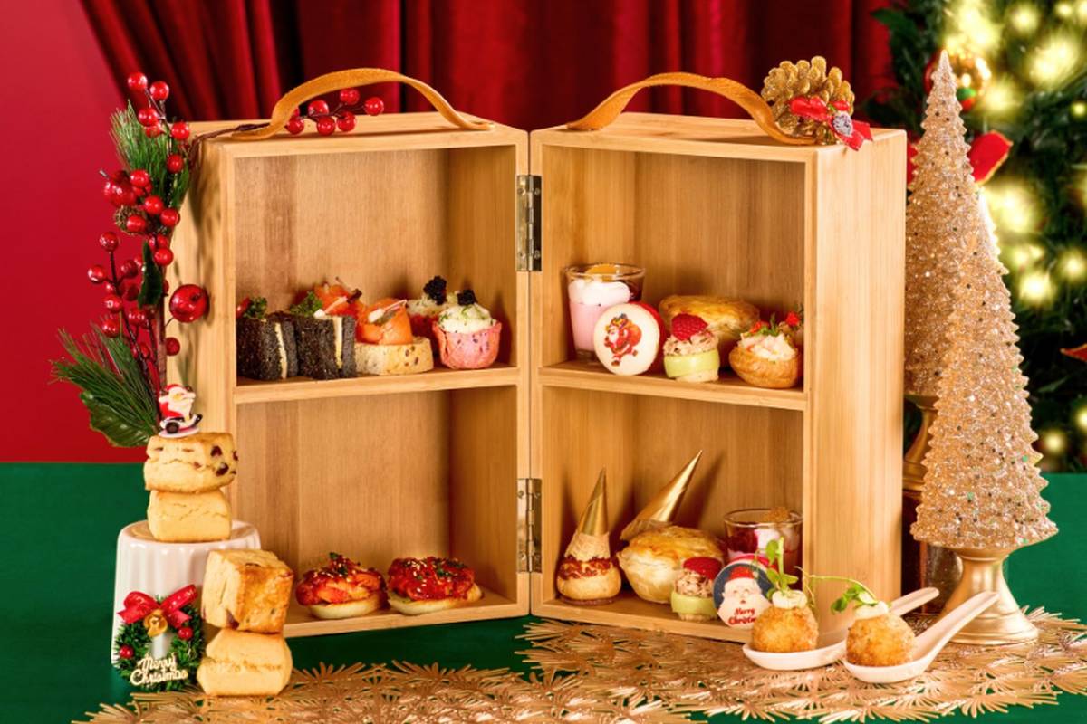 Christmas afternoon teas 2025 in Singapore