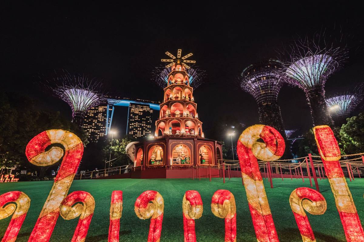 best Christmas lights and festive pop-ups in Singapore 2025