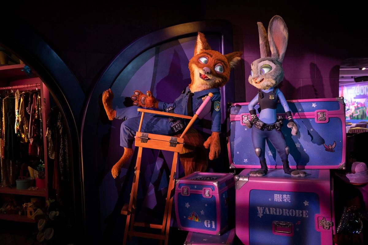 Zootopia land the world's first at Shanghai Disney