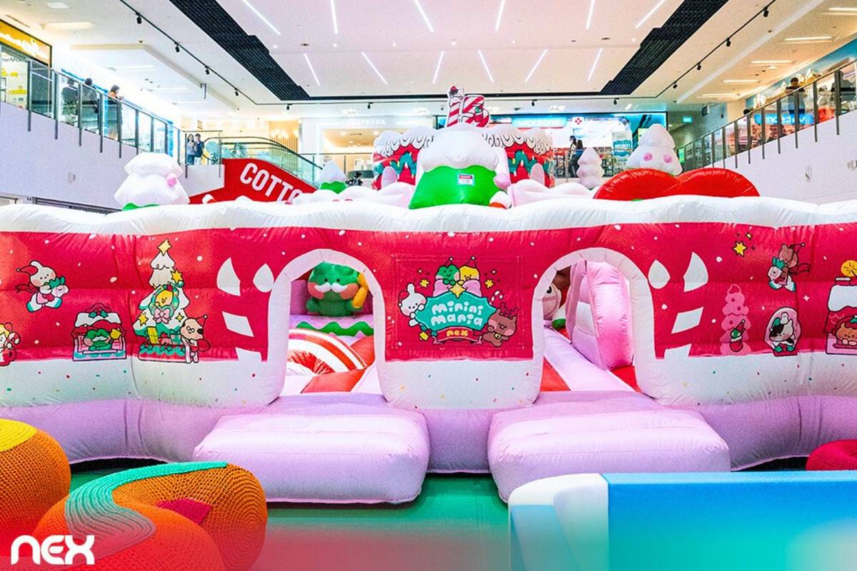 bouncy castle for kids Christmas