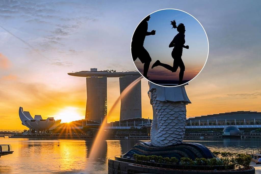 best running routes in Singapore with scenic views runs