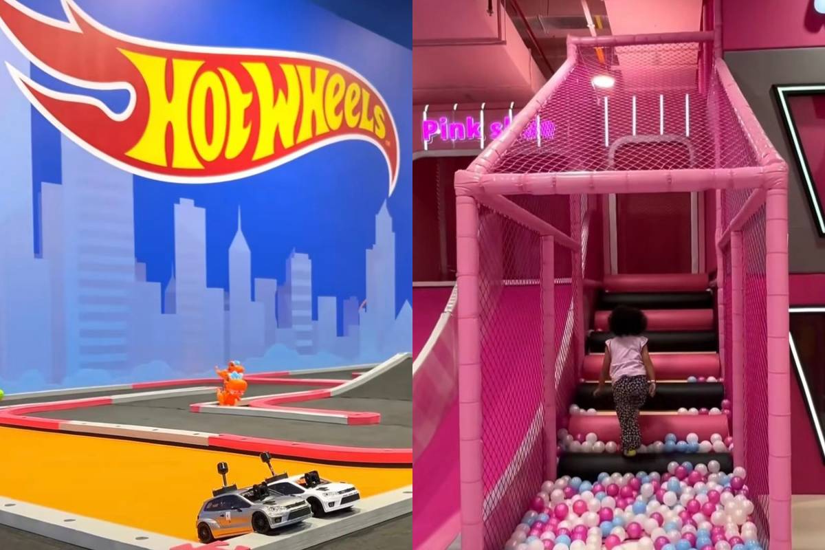 Hot wheels games at Mattel Playhouse in Kuala Lumpur