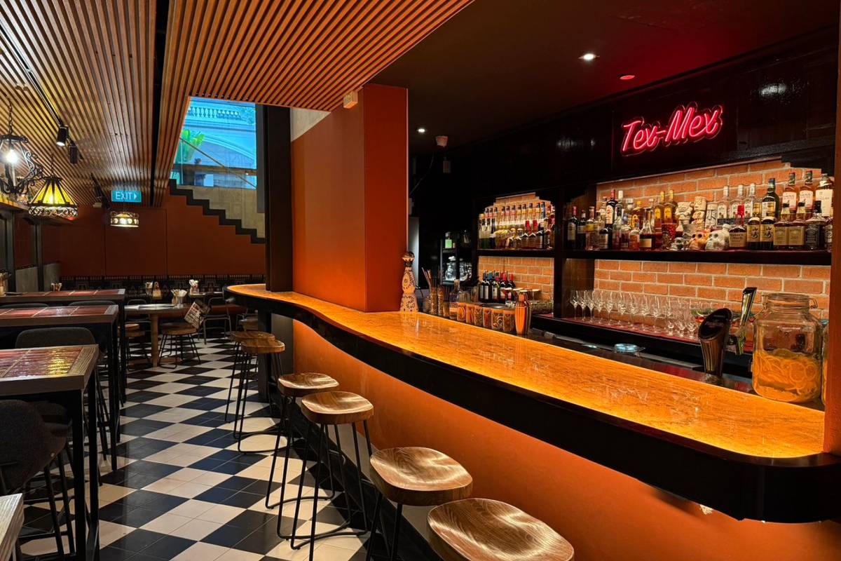 Rodeo Table Tex-Mex restaurant under toy museum Singapore 