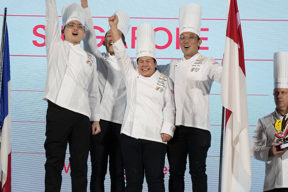 Singapore team wins Gelato World Cup 2026