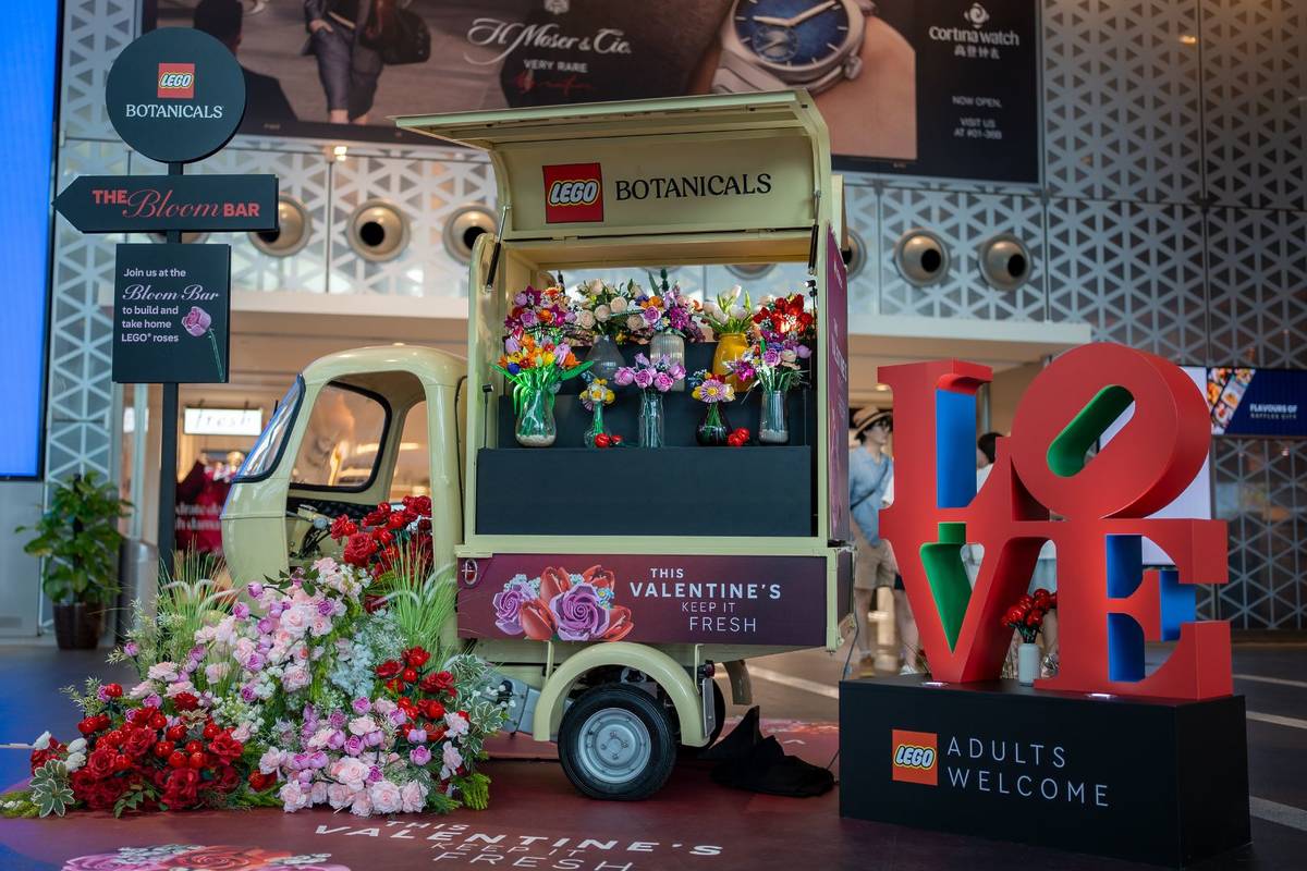 Bloom Bar Karts City Hall pop-up Valentine's