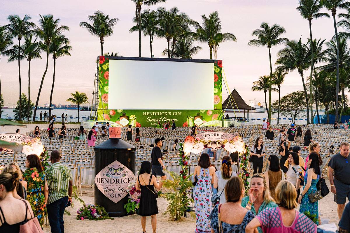 Hendrick's Sunset Cinema on Sentosa 2026
