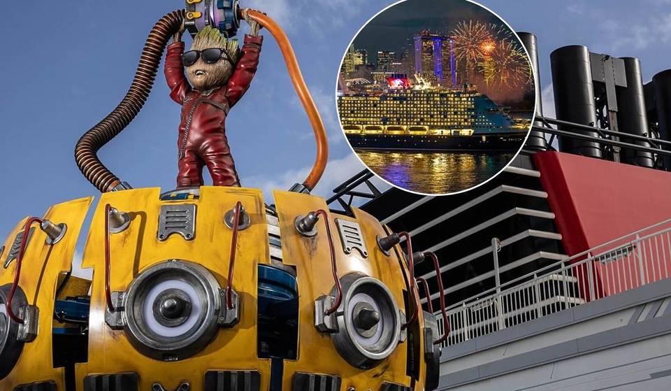 Massive Disney Cruise Ship Arrives In Singapore Ahead Of Maiden Voyage On March 10