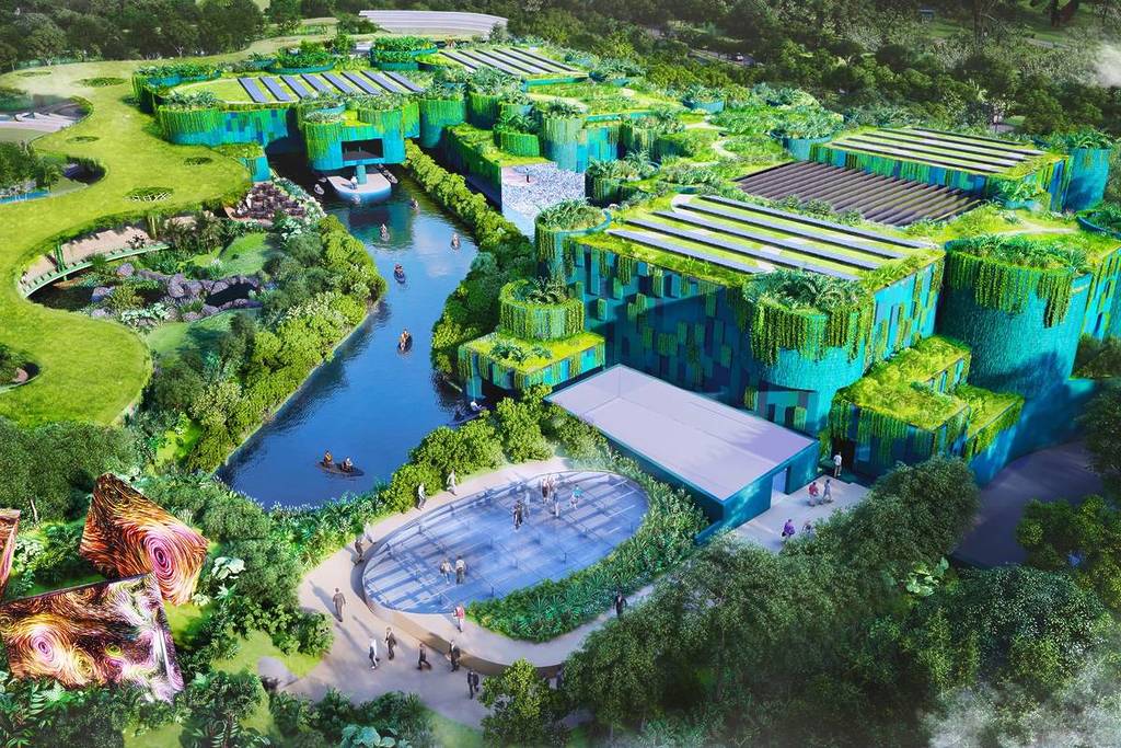 expansion project at Gardens By The Bay with new TeamLab kayak experience 