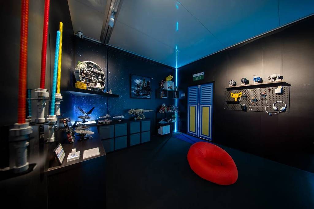 adult rooms in LEGO shophouse pop-up March April 2026 