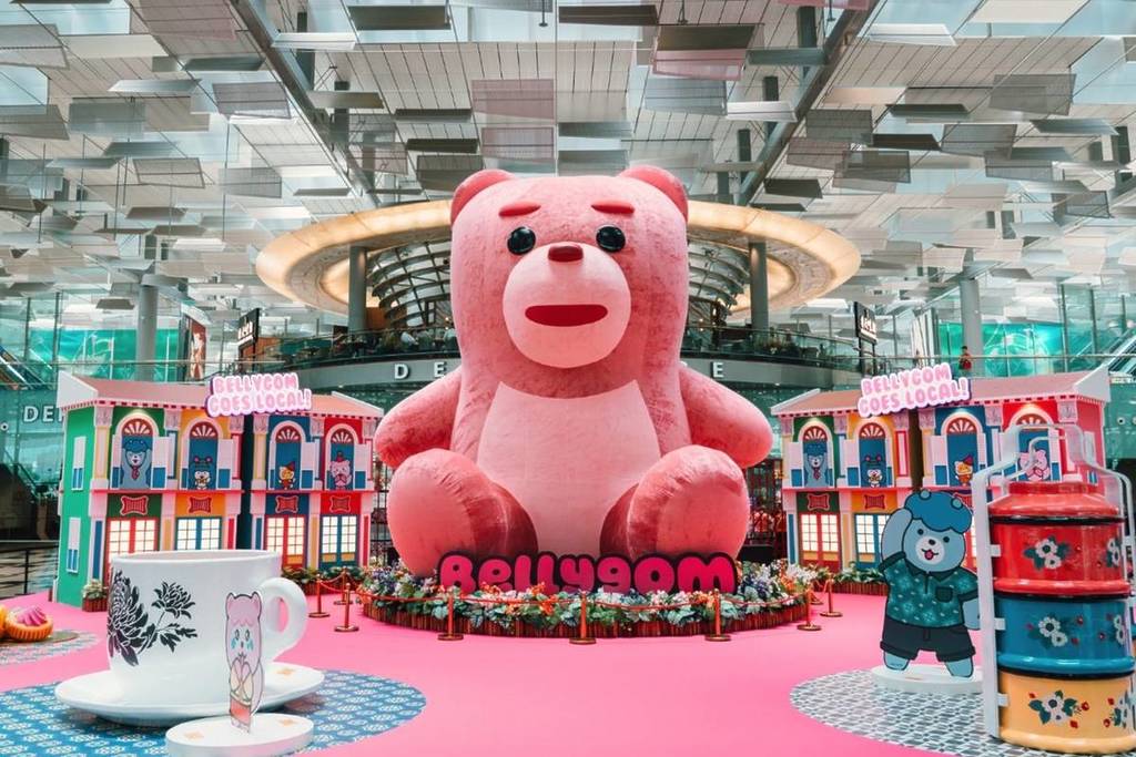 Bellygom at Changi Airport March 2026