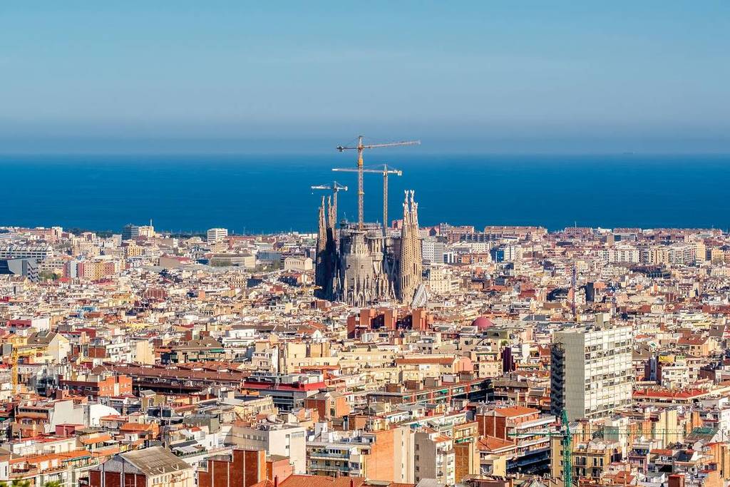 Barcelona city in Spain