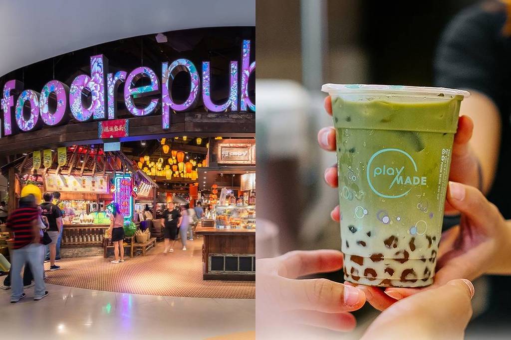 restaurants and matcha spots in huge VivoCity shopping centre