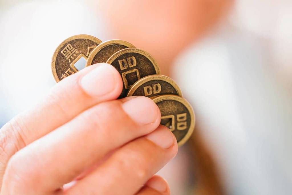 Traditional coins used at HIDDEN Chinatown: Uncensored