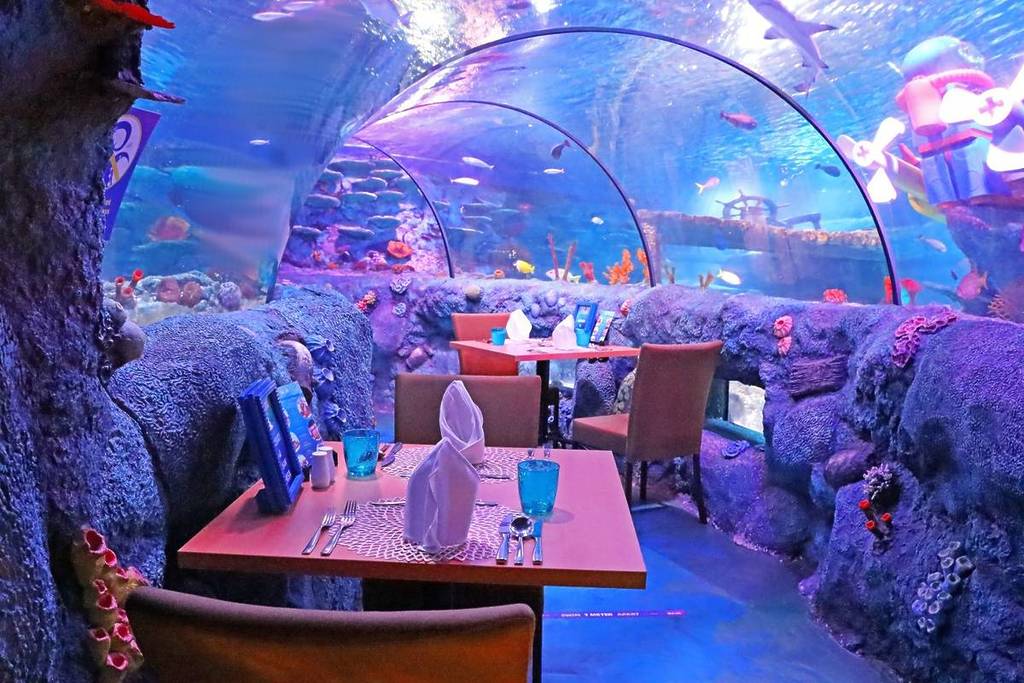 first underwater dining experience in Malaysia returns to LEGOLAND Malaysia in Johor Bahru just 45 minutes from Singapore