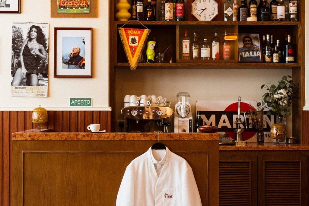interior of Bar Leone in Hong Kong