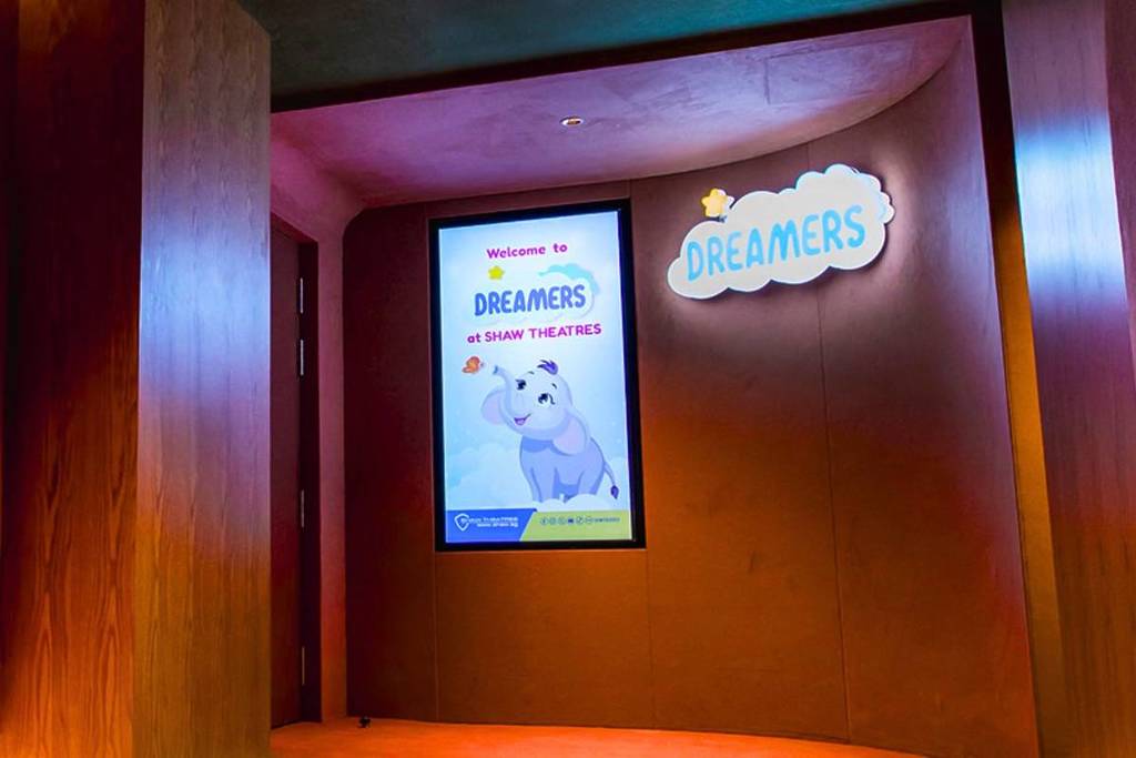 Shaw Dreamers cinema hall for kids